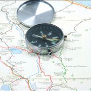 Picture Of Compass And Map